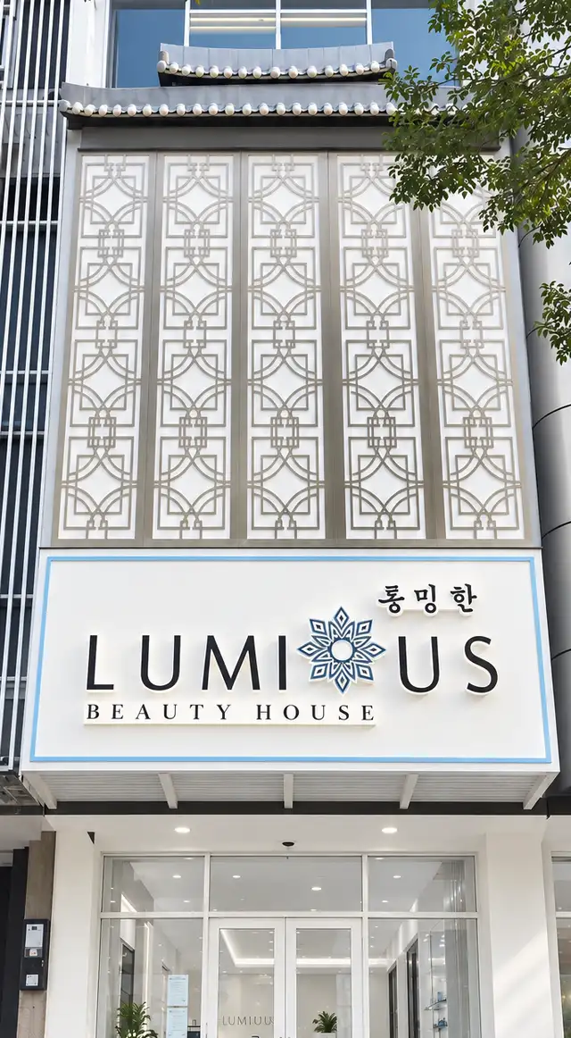 Tampak depan klinik Lumious PIK, Jakarta Utara